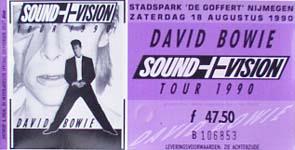 Bowie Ticket