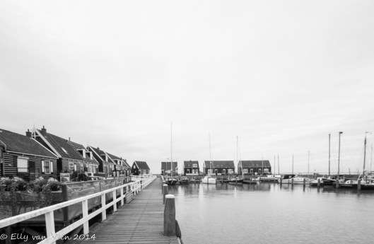 De haven van Marken