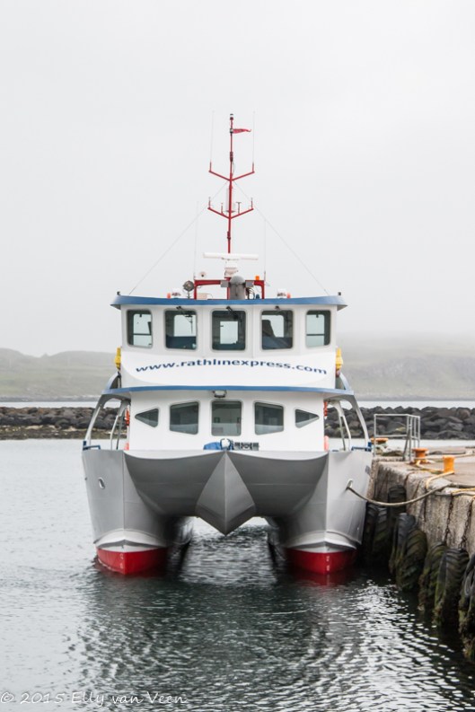 De catamaran naar Rathlin Island