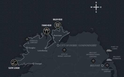Wild Atlantic Way Route