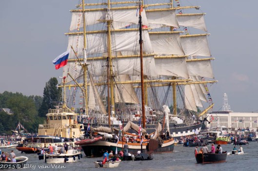 Drukte op het Noordzeekanaal